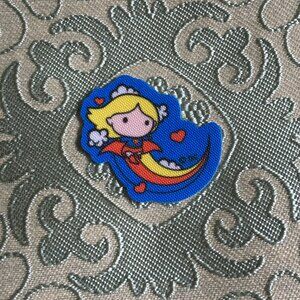 5/$25 DC Comics Supergirl Fabric Style Rainbow Superhero Sticker